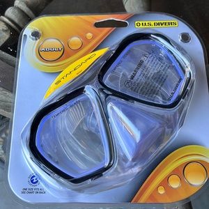 New U.S. Divers Adult Goggles